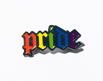 Pride Enamel Gothic Pin