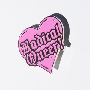 Radical Queer Heart Pin image 1