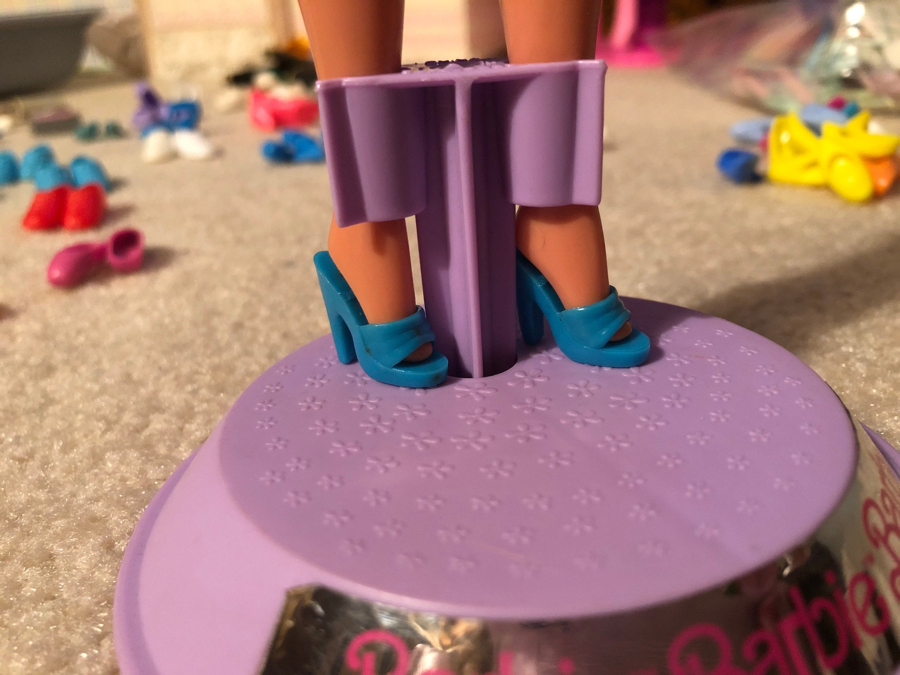 Barbie Vintage Open Toe Heels - Etsy