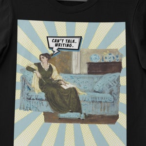 Lustiges Schriftsteller Geschenk, Schriftsteller Shirt, Can&#39;t Talk, Schreiben, Vintage und Retro, Schriftstellerin Frau, Lustiges Schreiben, Schriftsteller T-Shirt, Geschenk für Schriftsteller