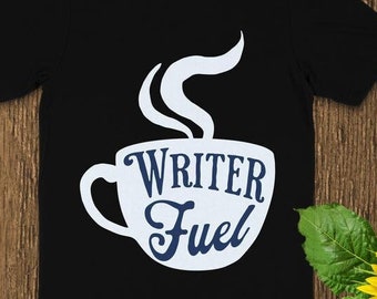 Funny Writer Gift, Writer Fuel, Writer Shirt, Writer and Coffee Lover, Author Gifts, Writer Gifts, Sweatshirt, Hoodie