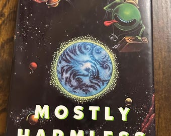 Mostly Harmless de Douglass Adams—Primera edición de 1992, tapa dura