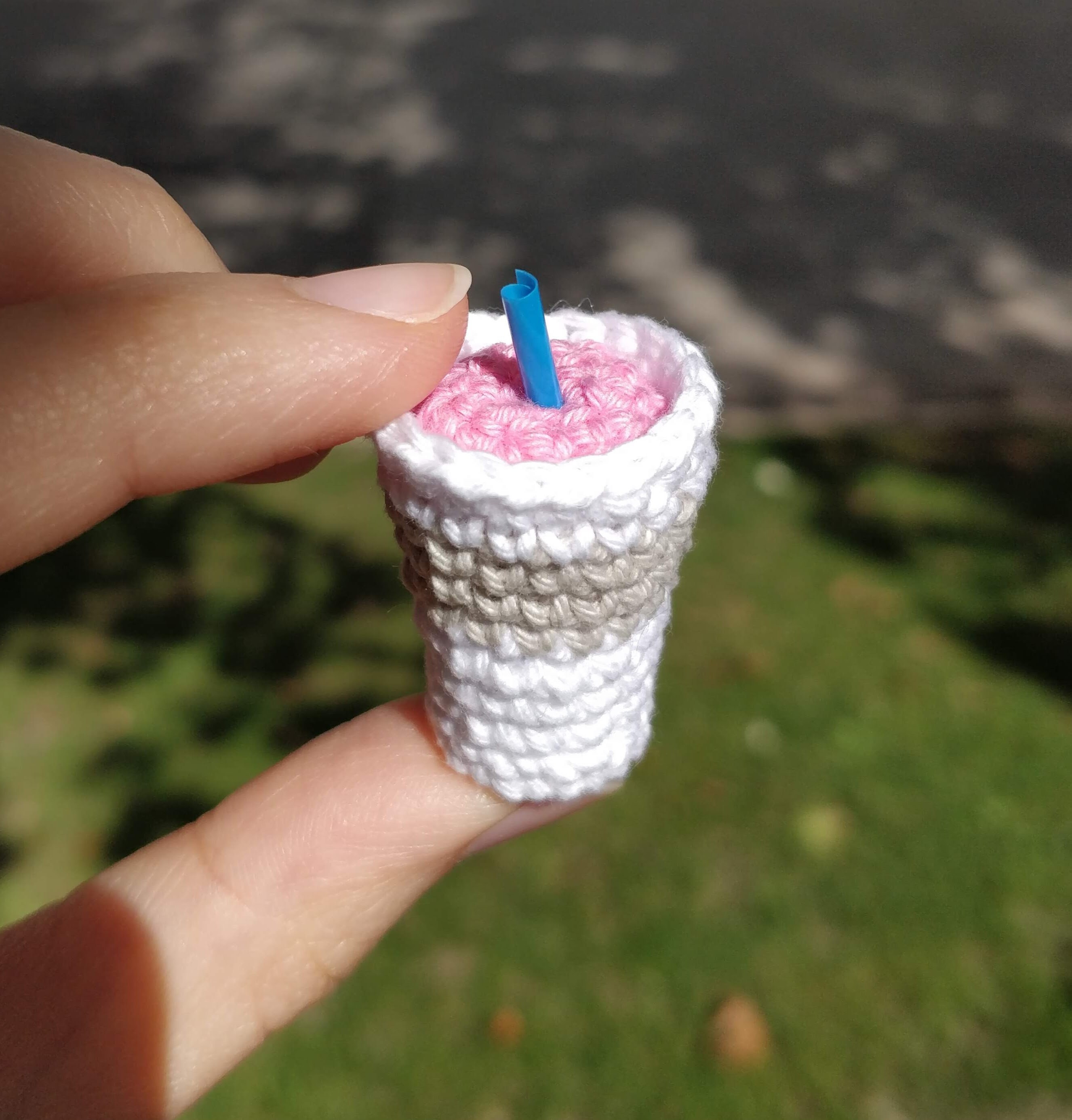 Coffee Mug Crochet Food Keychain Cute Crochet Food Drink Etsy UK