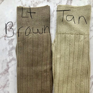 BLACK, BROWN, TAN Father of the Bride Socks, Gift, Special Socks Special Walk, Wedding Date. ,Monogrammed, Forever your little girl. F23LB9 image 3