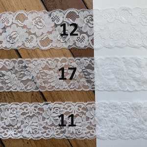 Wedding Garters, Bride Garters, Custom Mrs Monogrammed Garters, Bride Garter. Bridal Lace, Custom, Plus Size, Petite Size image 8