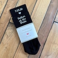Father of the Bride Gift Personalized, Embroidered Wedding socks with wrapper, Wedding Gift for Dad, Men suit accessories
