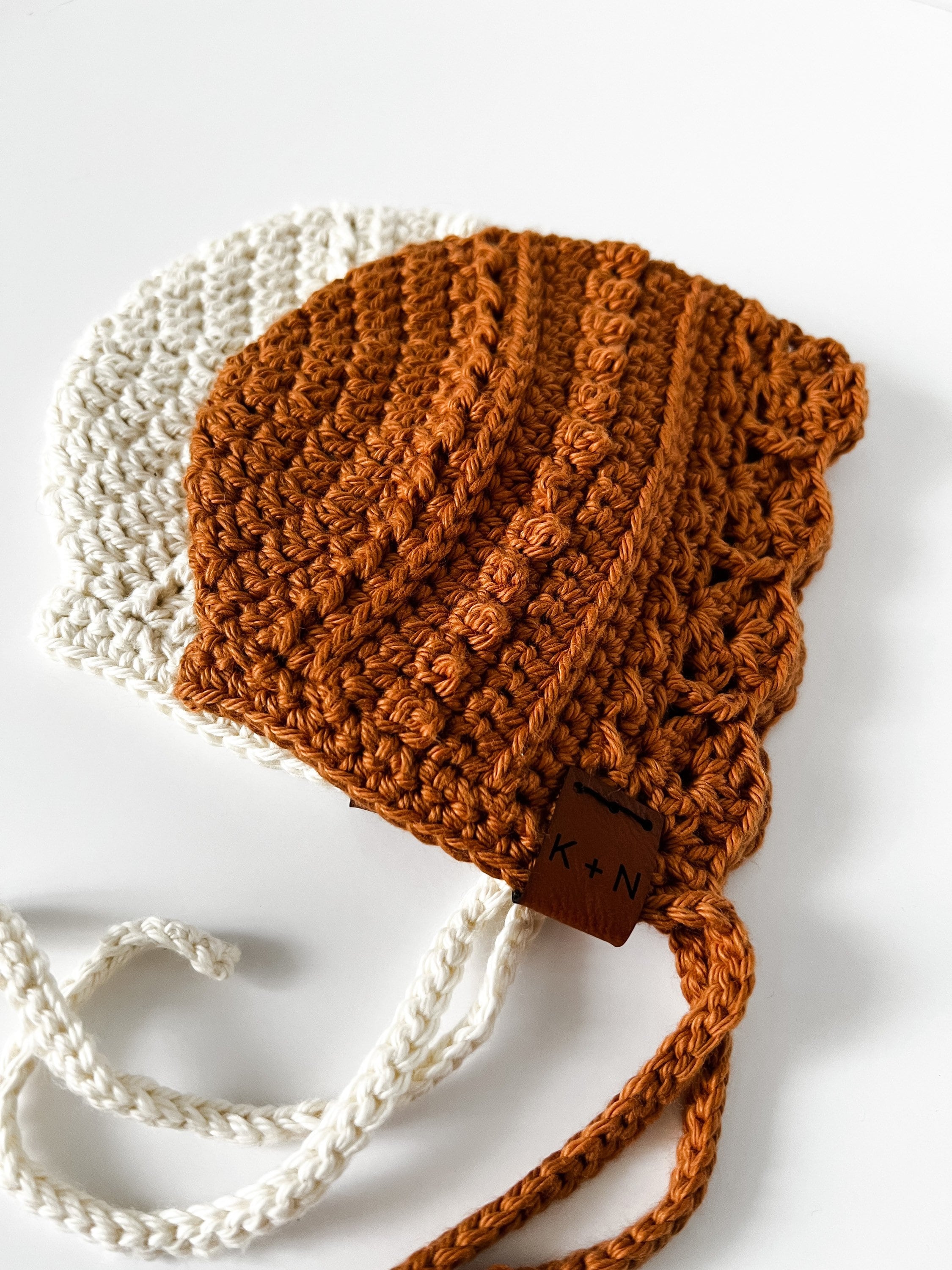 39 Crochet Bonnet Patterns with Pixie, Bella, and Bunny Styles 18 The Azalea Baby Bonnet Crochet
