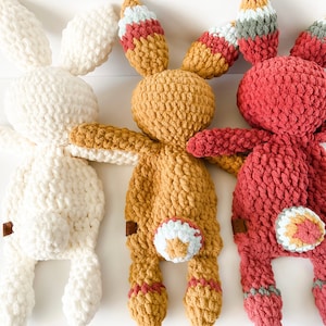 The Boho Bunny Crochet Pattern, Easter bunny, snuggle toy