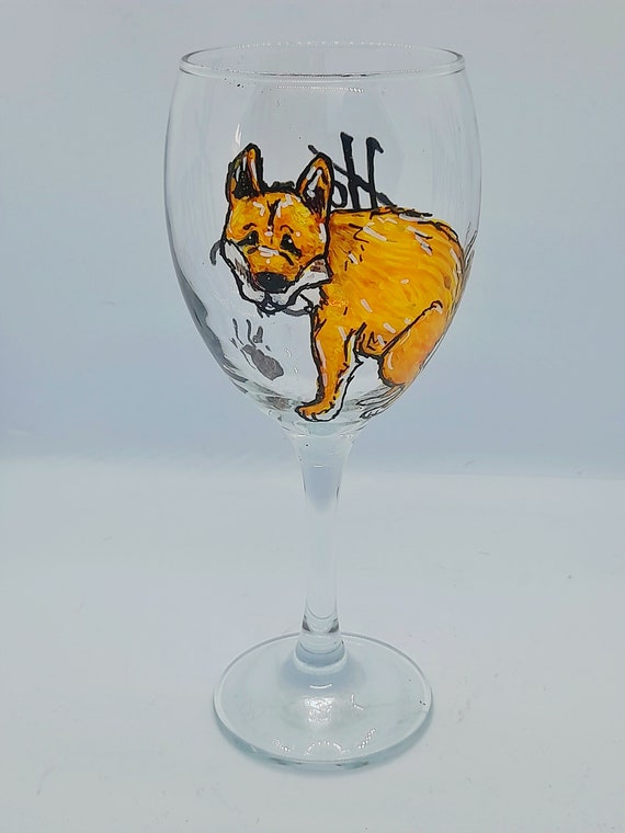 Novelty wine glass outlet