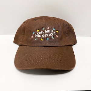 Call Me If You Get Lost Hat Dad Hat Tyler the Creator Embroidered Baseball Cap Adjustable