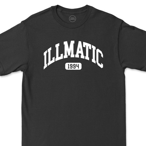 Illmatic Collegiate T-shirt Nas World 