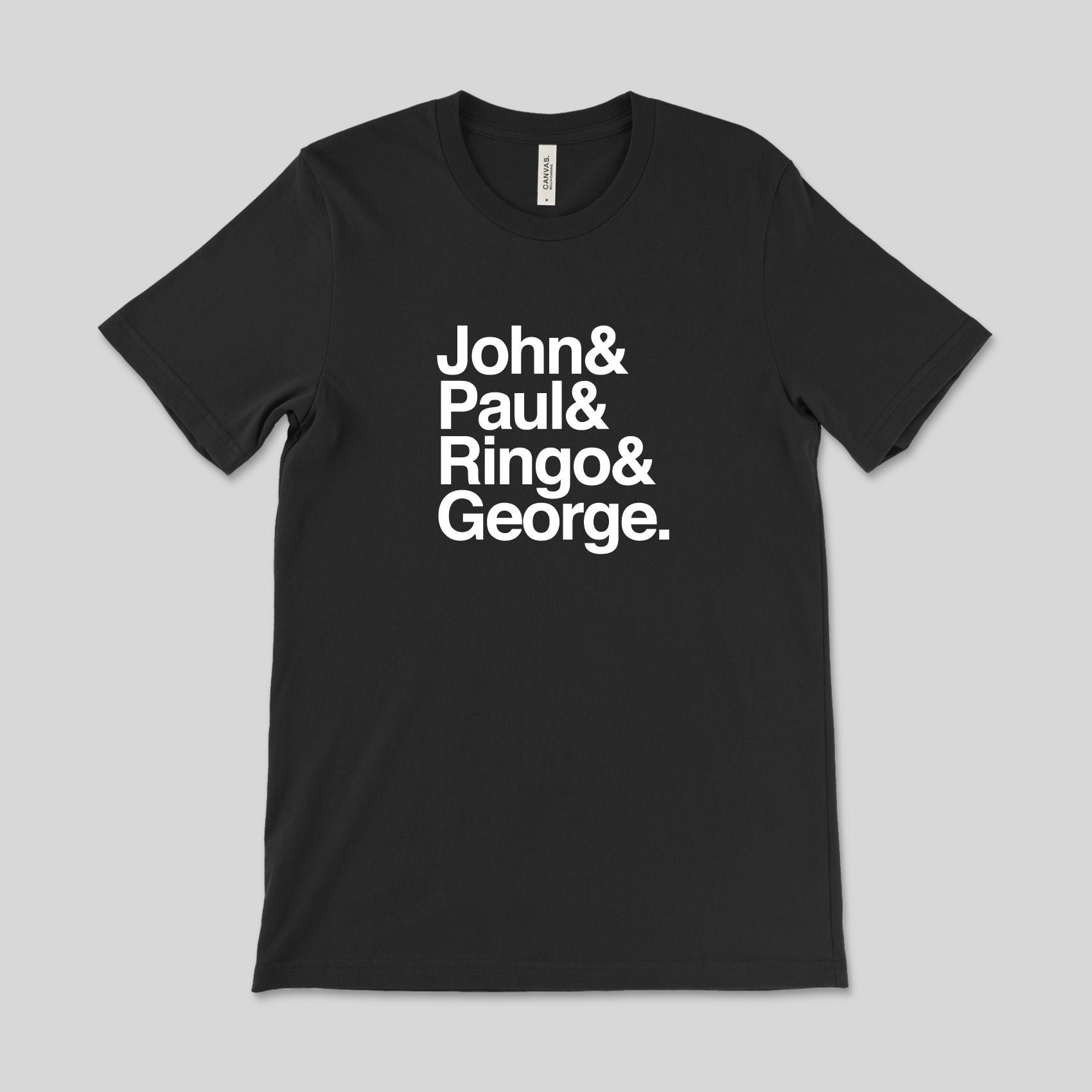 Beatles names t clearance shirt
