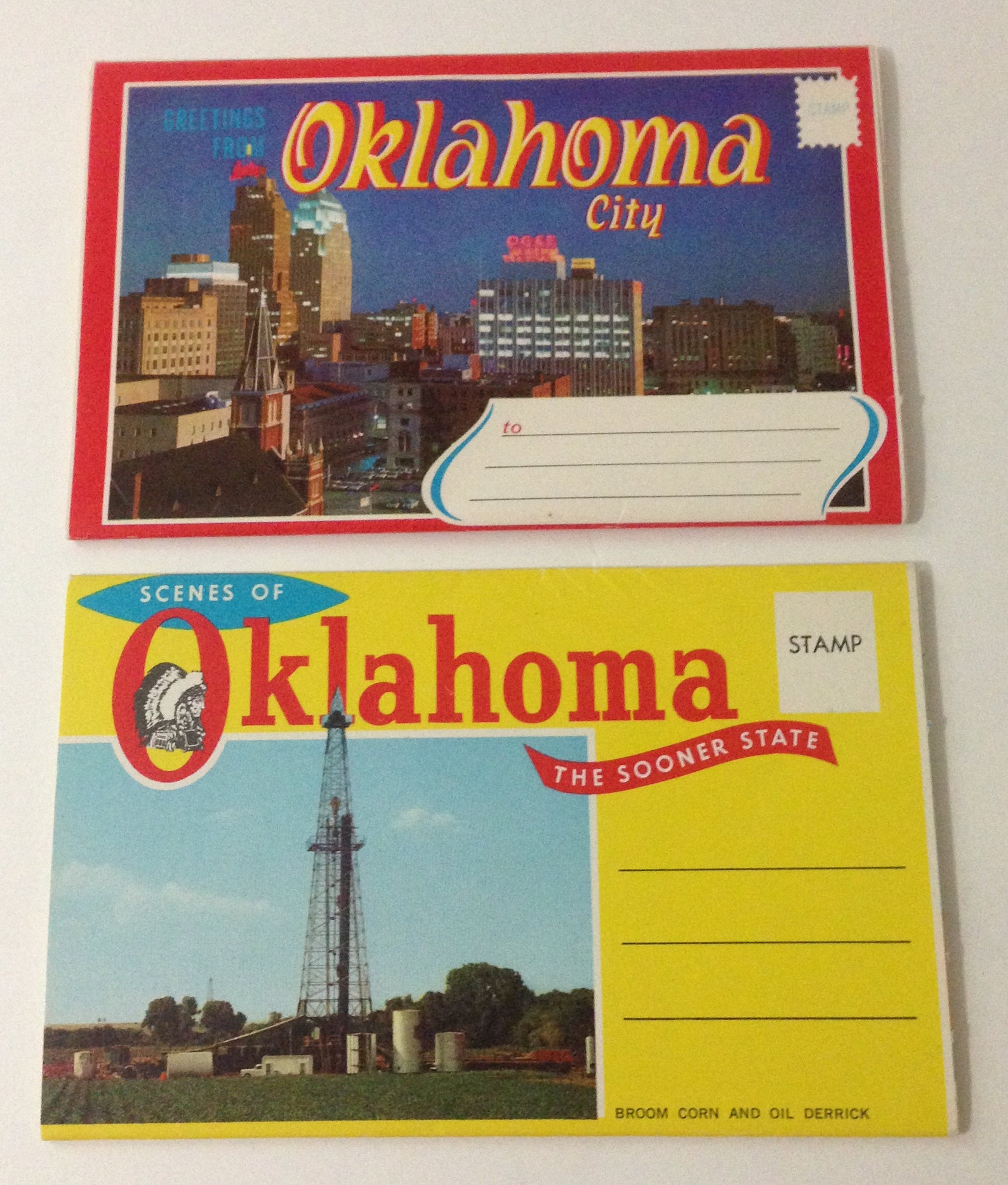 Greetings From Oklahoma City and Scenes of Oklahoma 1960's Etsy