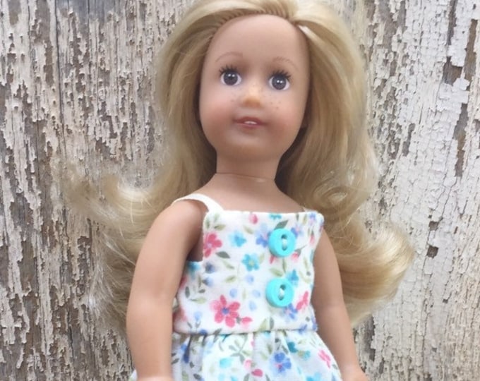 Fits 6 American Girl Mini Dolls Peplum Top With Capris Etsy