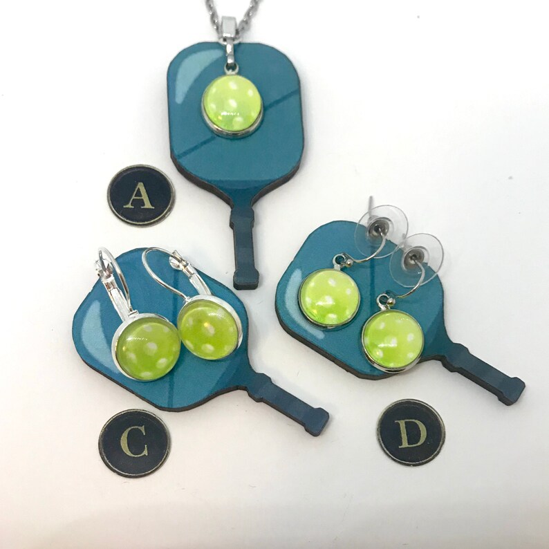 Pickleball JewelryPickleball Pendants Pickleball Etsy
