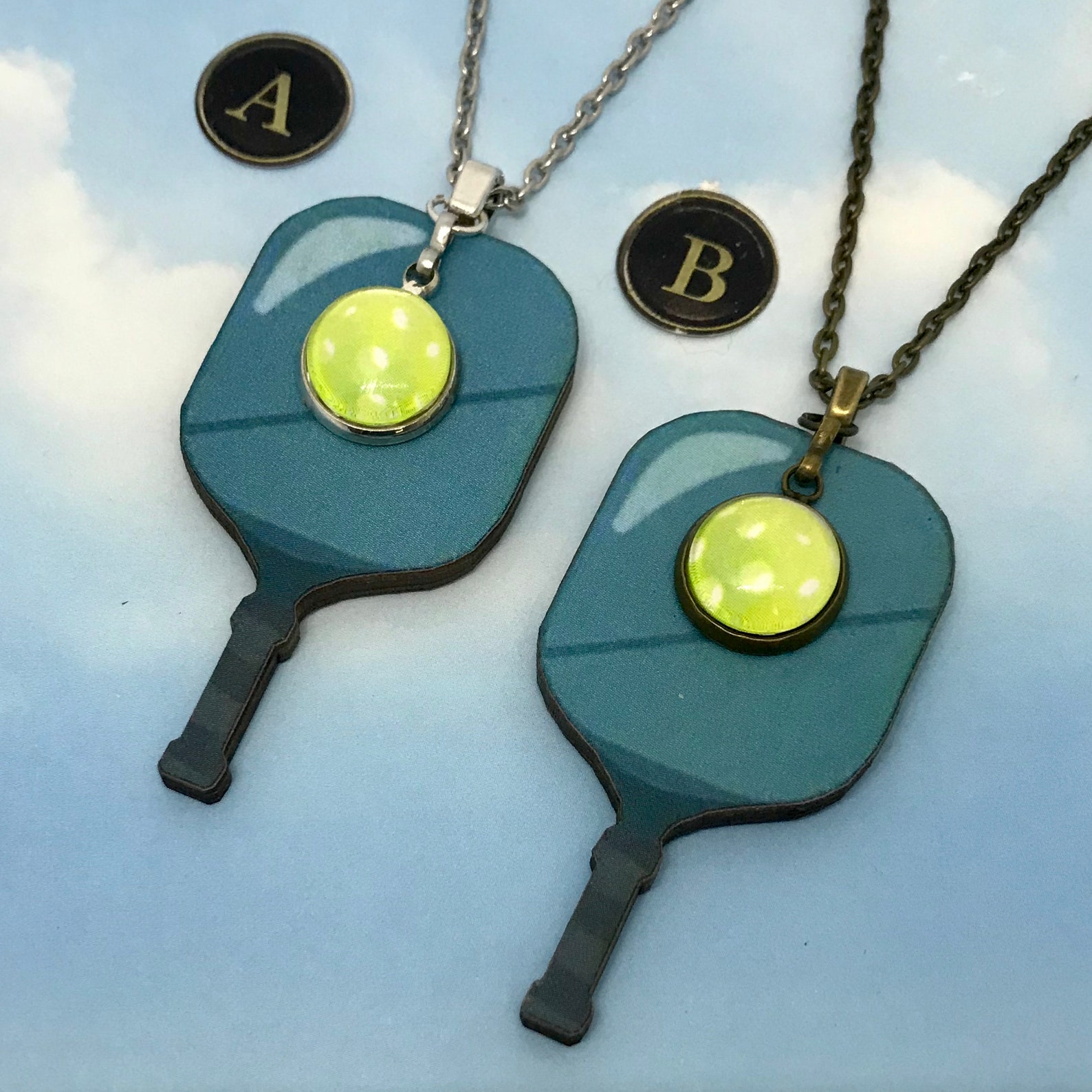 Pickleball Jewelry,pickleball Pendants, Pickleball Earrings,pickleball