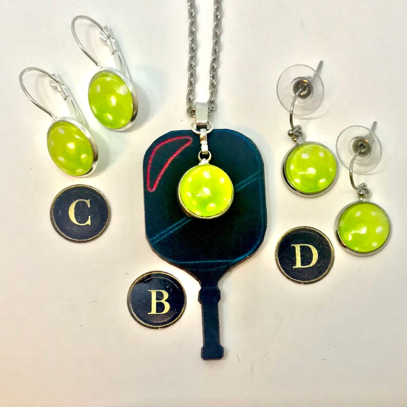 Pickleball JewelryPickleball Pendants Pickleball Etsy