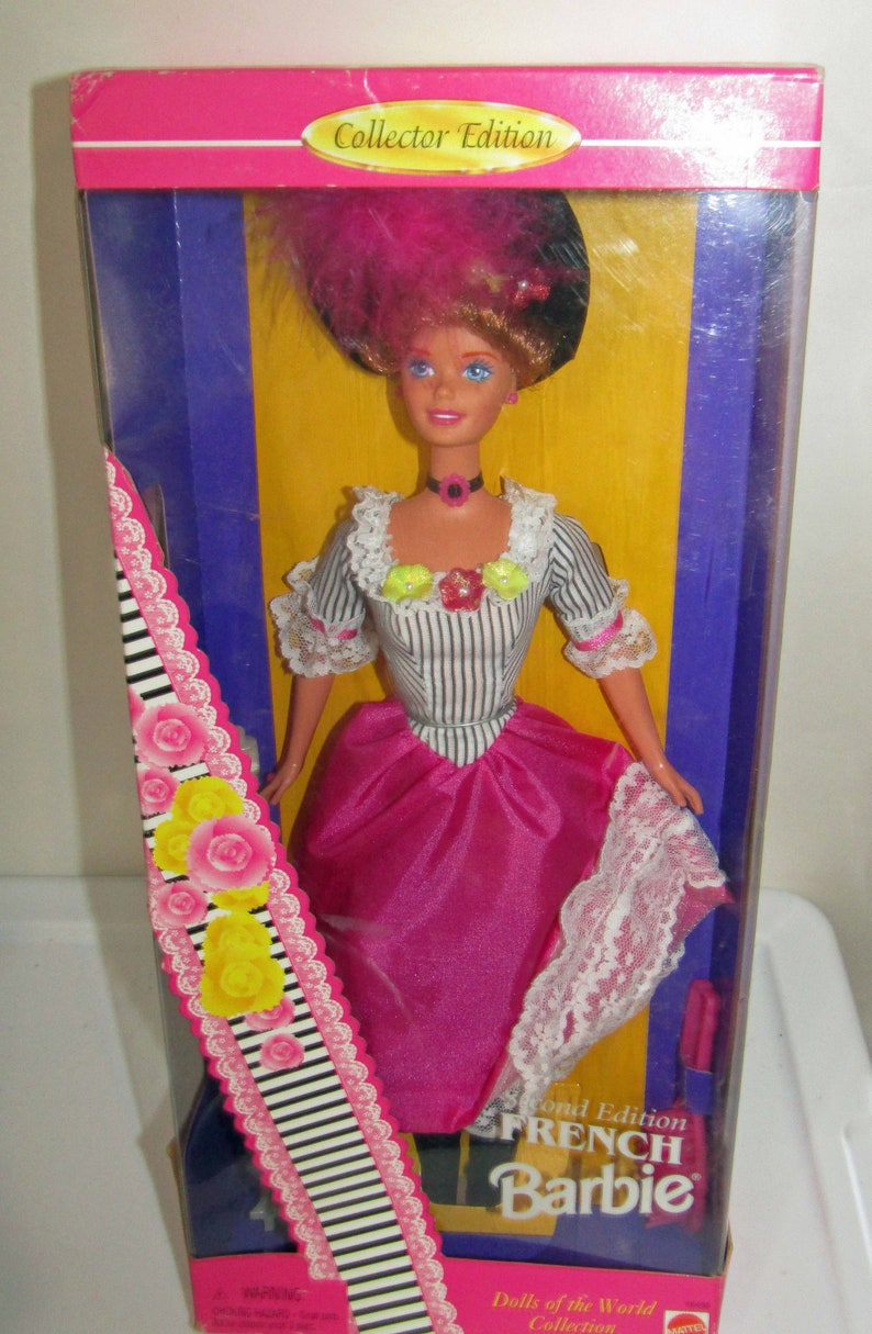 Barbie Dolls of the World France French 1995 - Etsy