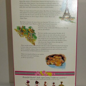 Barbie Dolls of the World France French 1995 - Etsy
