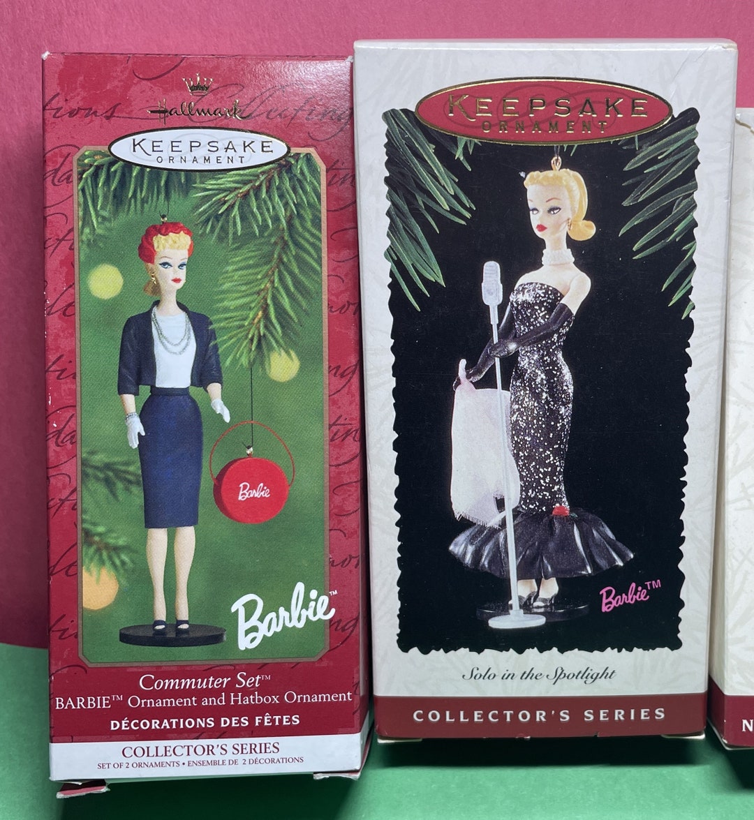 Lot of 2 Different Vintage Barbie Ornaments Etsy