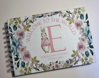 personalised baby boy photo album