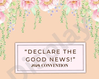 2024 Convention of Jehovah's Witnesses Digital/ Printable Notebook ...