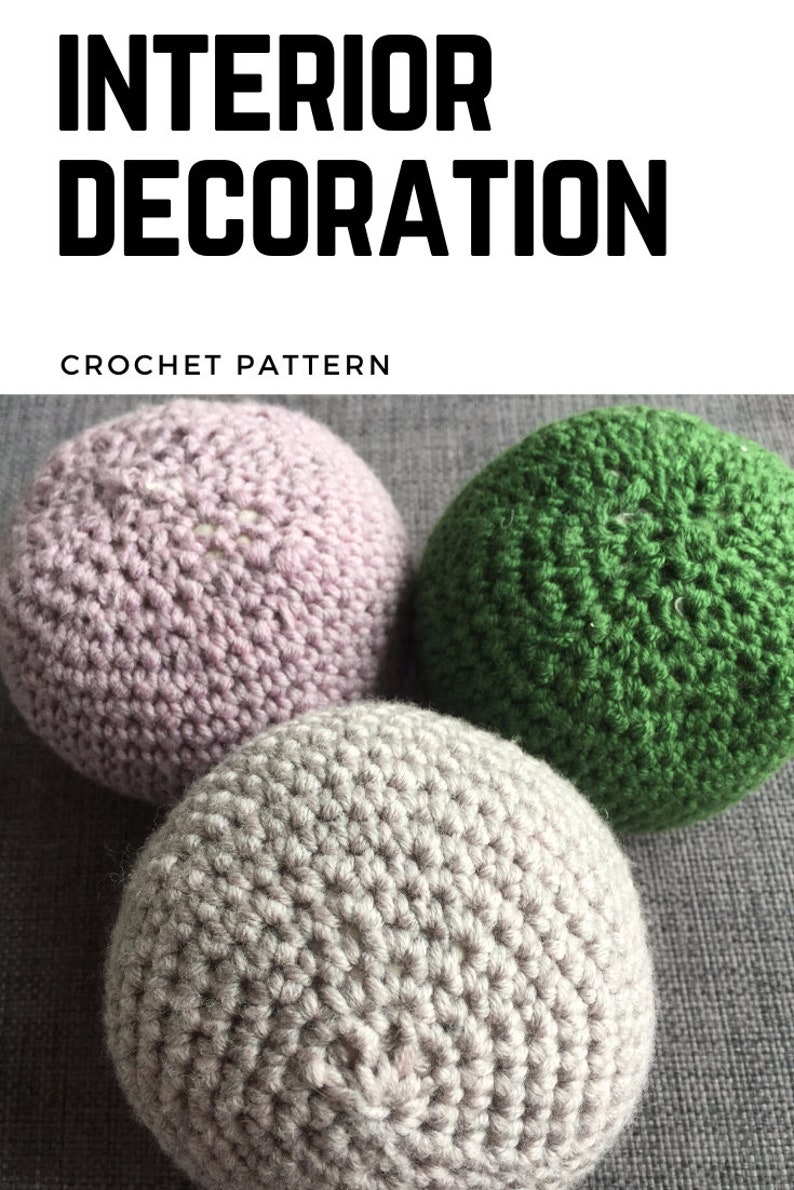 Amigurumi crochet ball pattern image 3