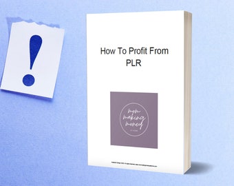 PLR * How To * Private Label Rights * Ebook * Content Creation