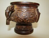 Japanese Meiji Era, Late 19th Century Bronze Censer