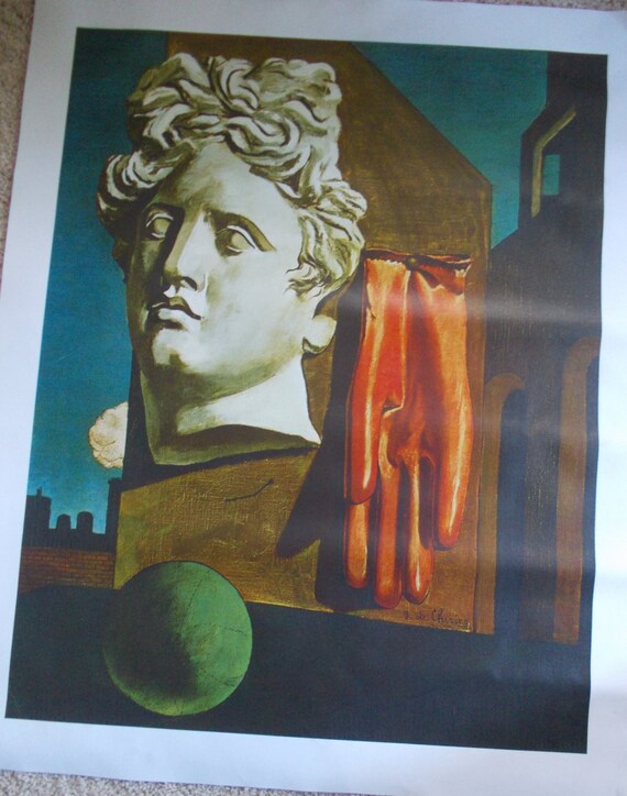 Le Chant D'Amour 1914 door De Chirico het Etsy