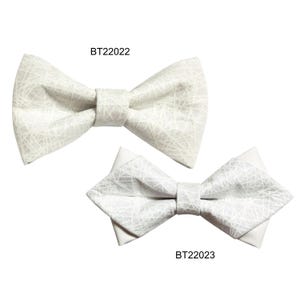 White bow tie Glow in the dark for men | Glow in the dark White pre tired bow tie | Wedding Prom |  cosplay Phantom | CK bow Ties