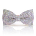 Rainbow Crystal bow tie | Iridescent Crystal bow tie | Cummerbund | Rhinestones bow tie for baby, kid, men, women | CK Bow Tie