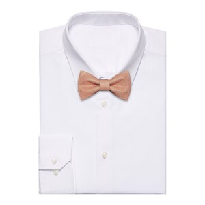 Rose Gold Bow Tie Metallic Rose Gold Glitter Per-tied Bow Tie for Men ...