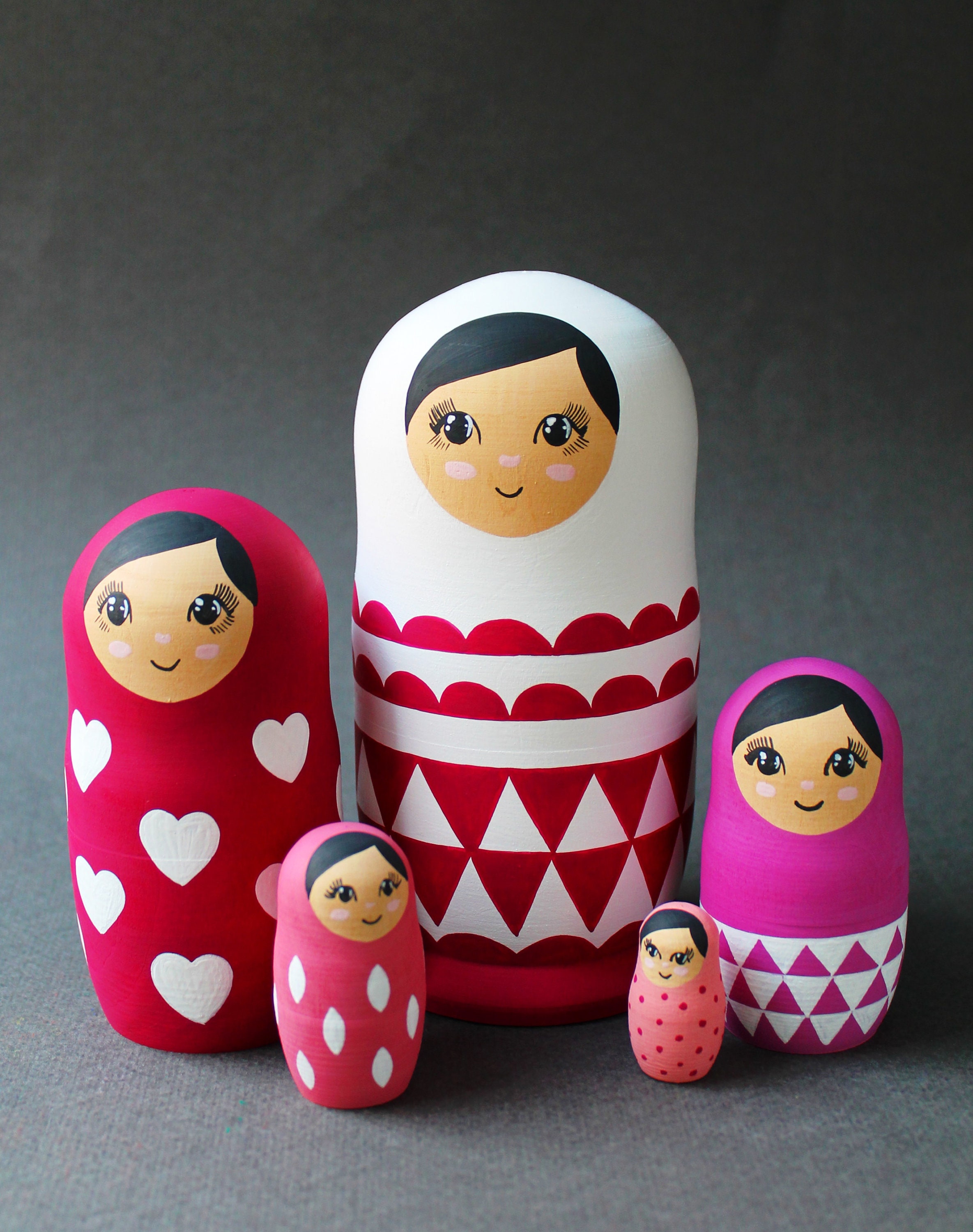 Gift for her Nesting dolls for kids birthday gifts Etsy