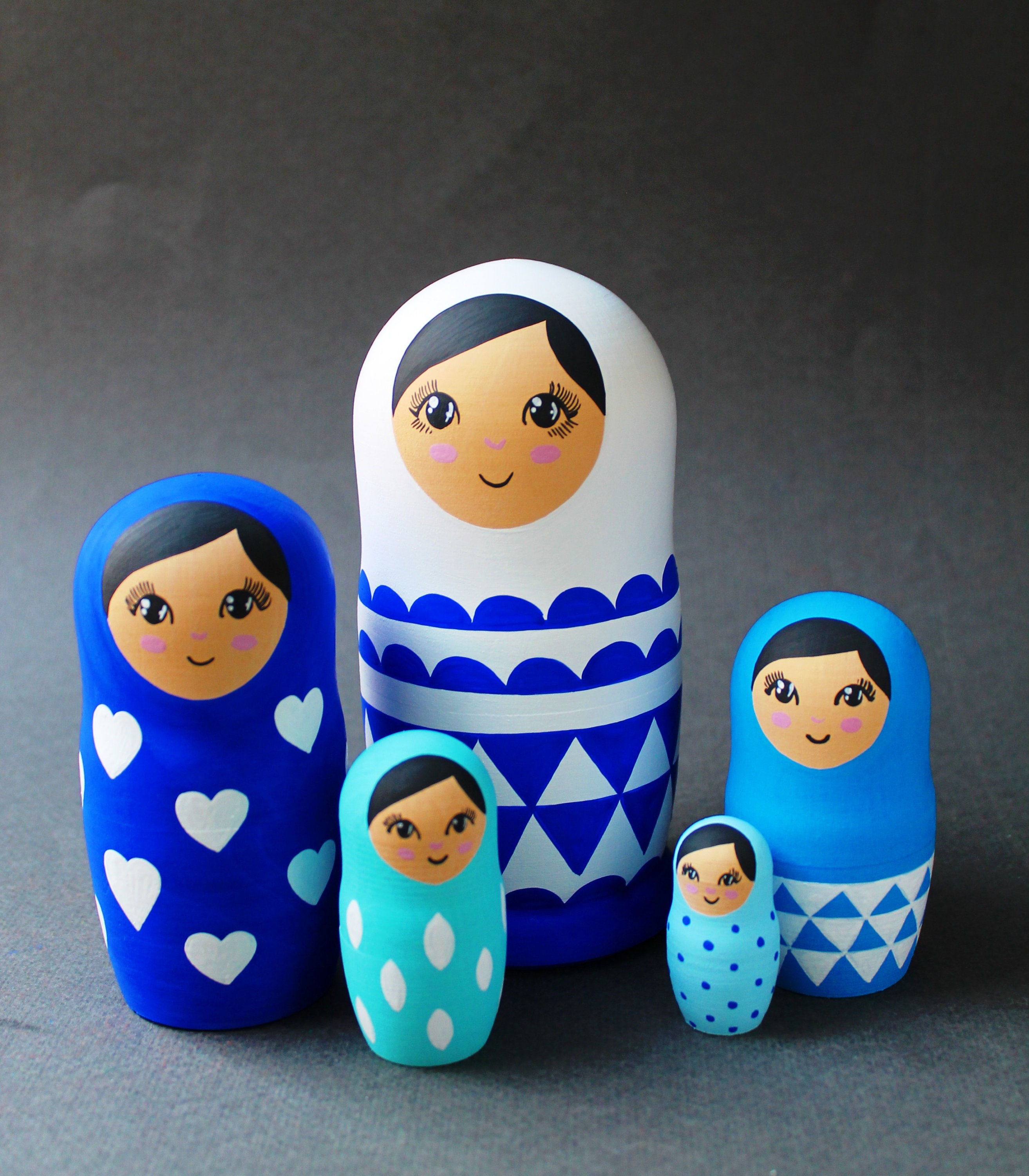 Gift for her Nesting dolls for kids birthday gifts Etsy