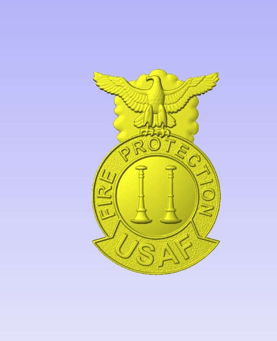 USAF Fire Protection Badges Approx 14x8