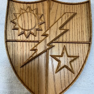 75th Ranger Regiment Crest, Rangers, Your Choice of Wood) 13&quot;