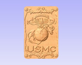 USMC 484 10x9 (Your Choice of wood)