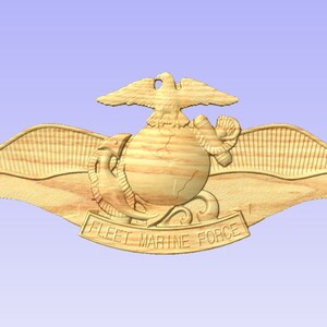 US Navy Chaplin FMF (Your Choice of Wood)