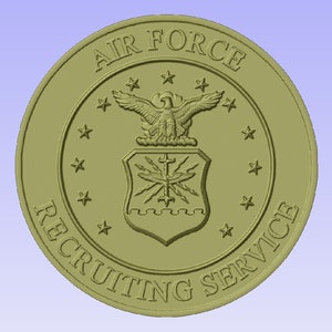 United States Air Force Recruiting 10-11&quot; (Your Choice of Wood)