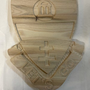 US Army 325th Infantry Airborne approx 12&quot; (Your choice of wood)