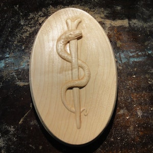 Rod of Asclepius 13-14"