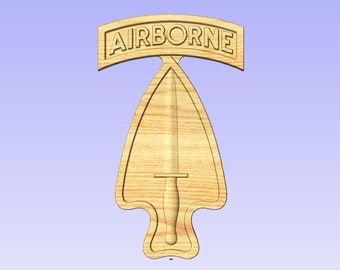 Special Operations Command  (SOC) 11-12" (Your choice of wood)