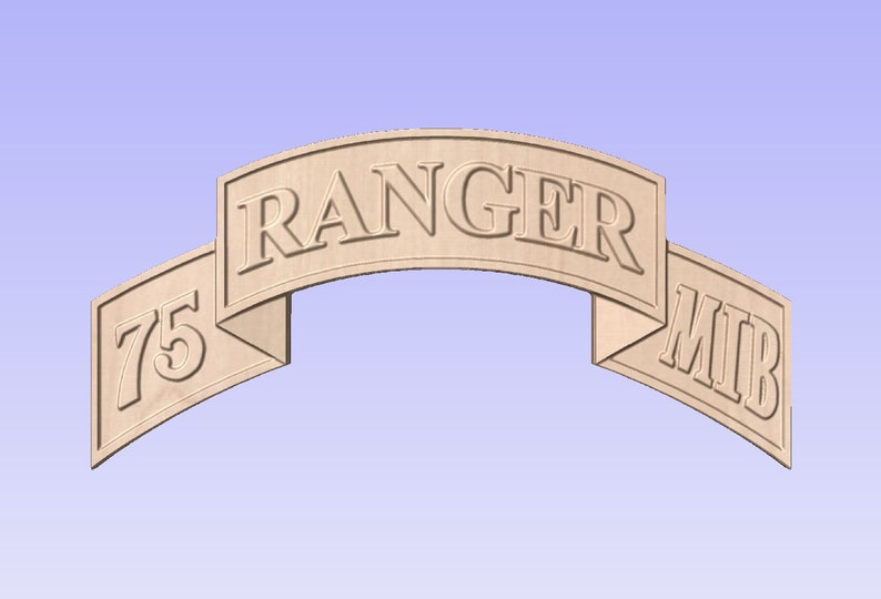 75th Ranger Regiment Scroll Approx. 17x7 your Choice 75th - Etsy