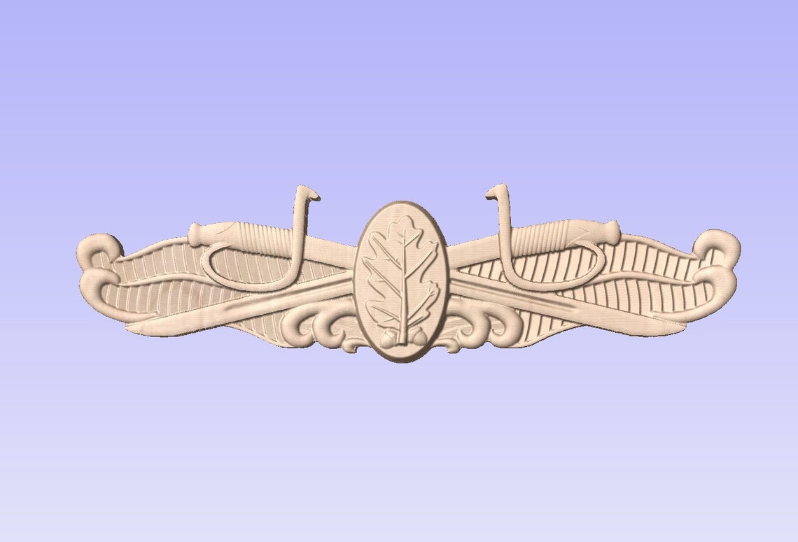 Navy Surface Warfare Dental Corps Officer Badge Approx 19x5 Etsy