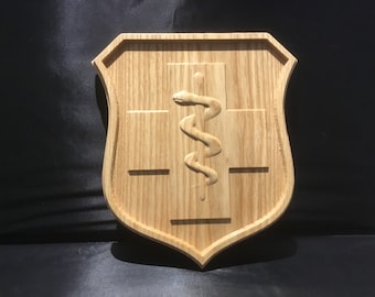 USAF Medic Medical Tech Badge 10&quot; Across 12&quot;+ High depending on style  (Your Choice) United States Air Force