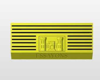 ESSAYONS Engineer Coin Holder (Your Choice of  Sizes)