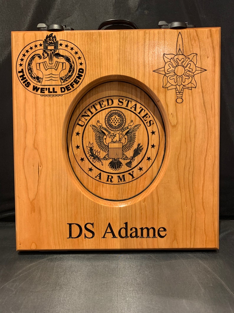 US Army Drill Instructor Campaign Hat Press plaque Approx Etsy