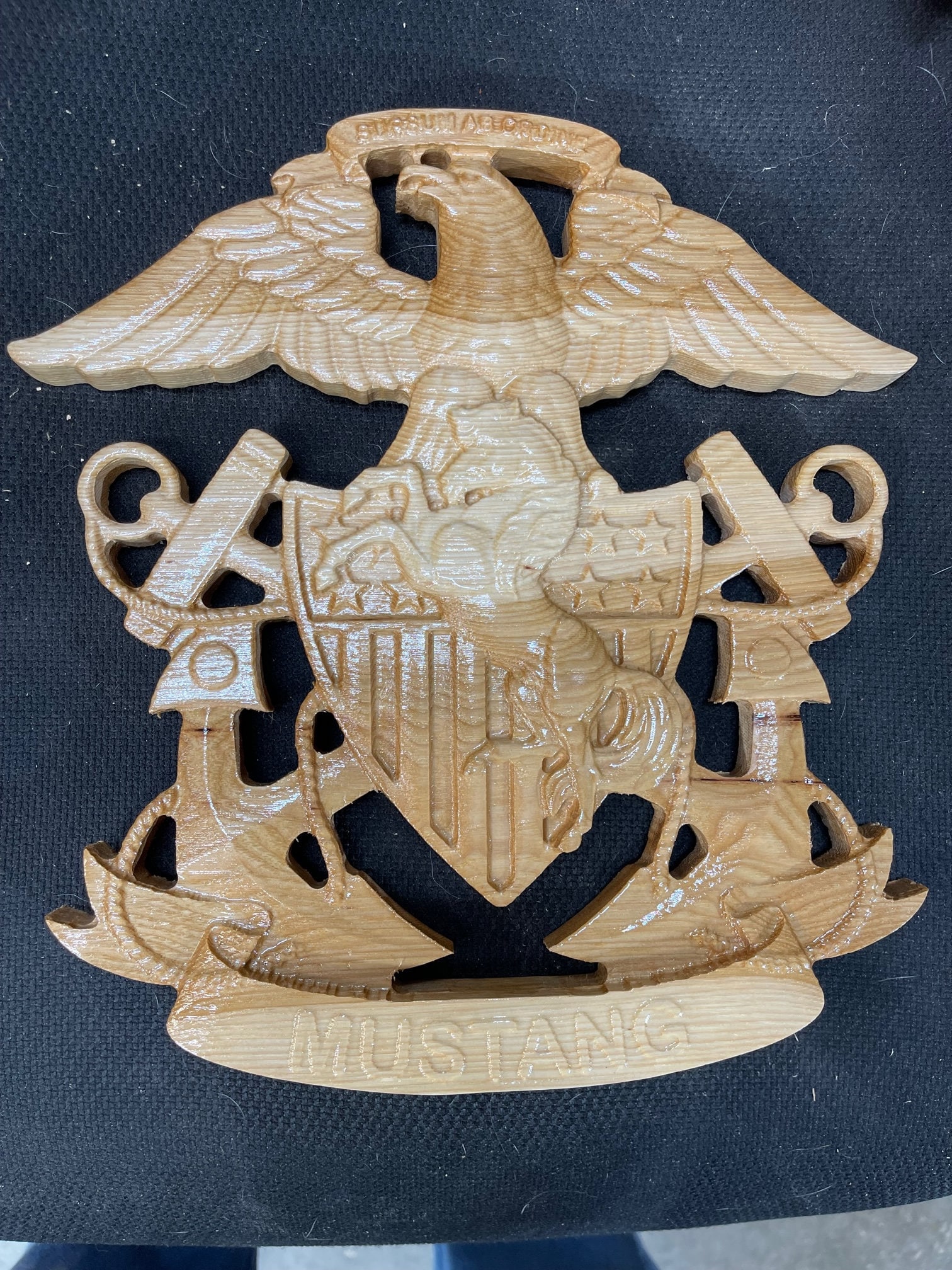 United States Navy Mustang (approved Design With Trademark