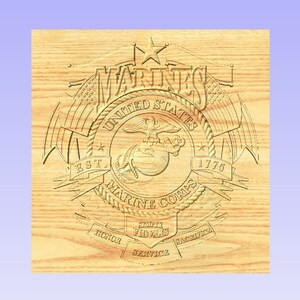USMC 221 12&quot; (Your Choice of wood)